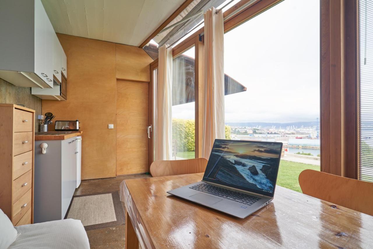 Apartamento Con Piscina Y Excelentes Vistas Ferrol Ngoại thất bức ảnh